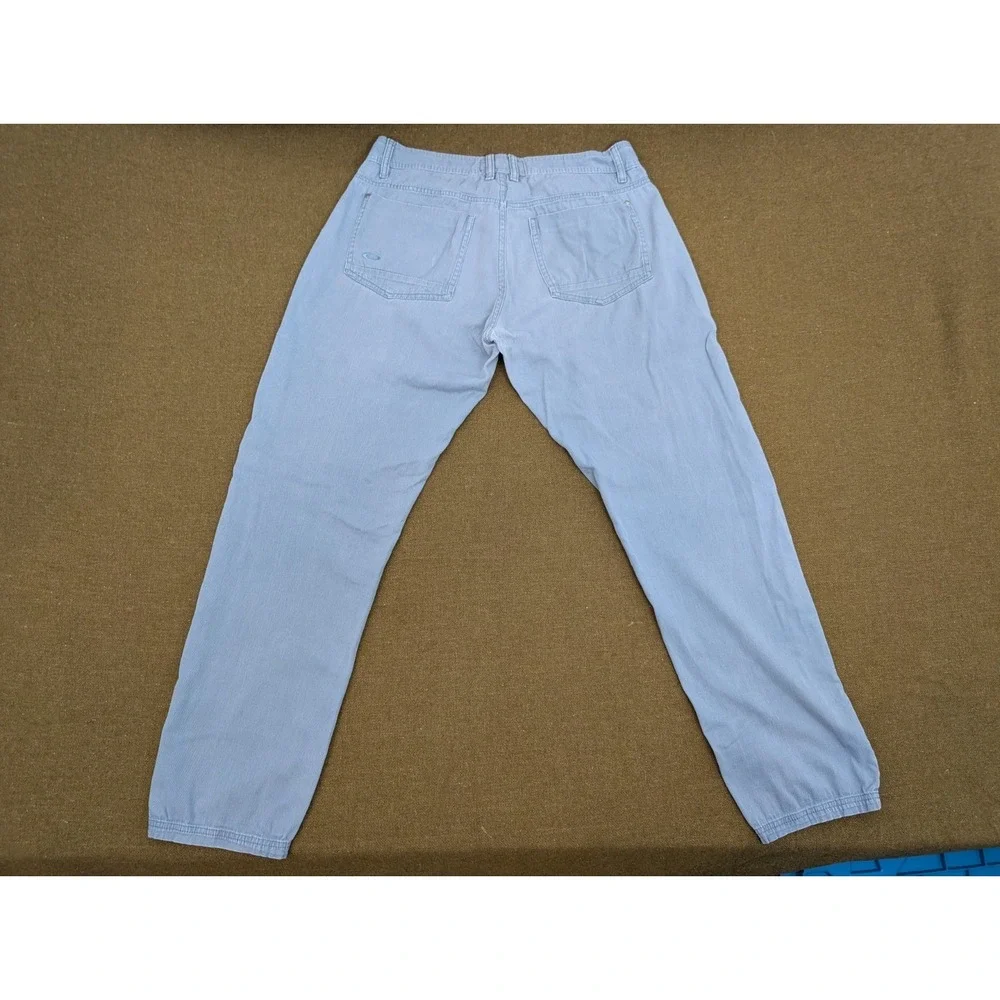 Oakley Mens Cotton Light Blue Pant 33 X 32 - Picture 2 of 7